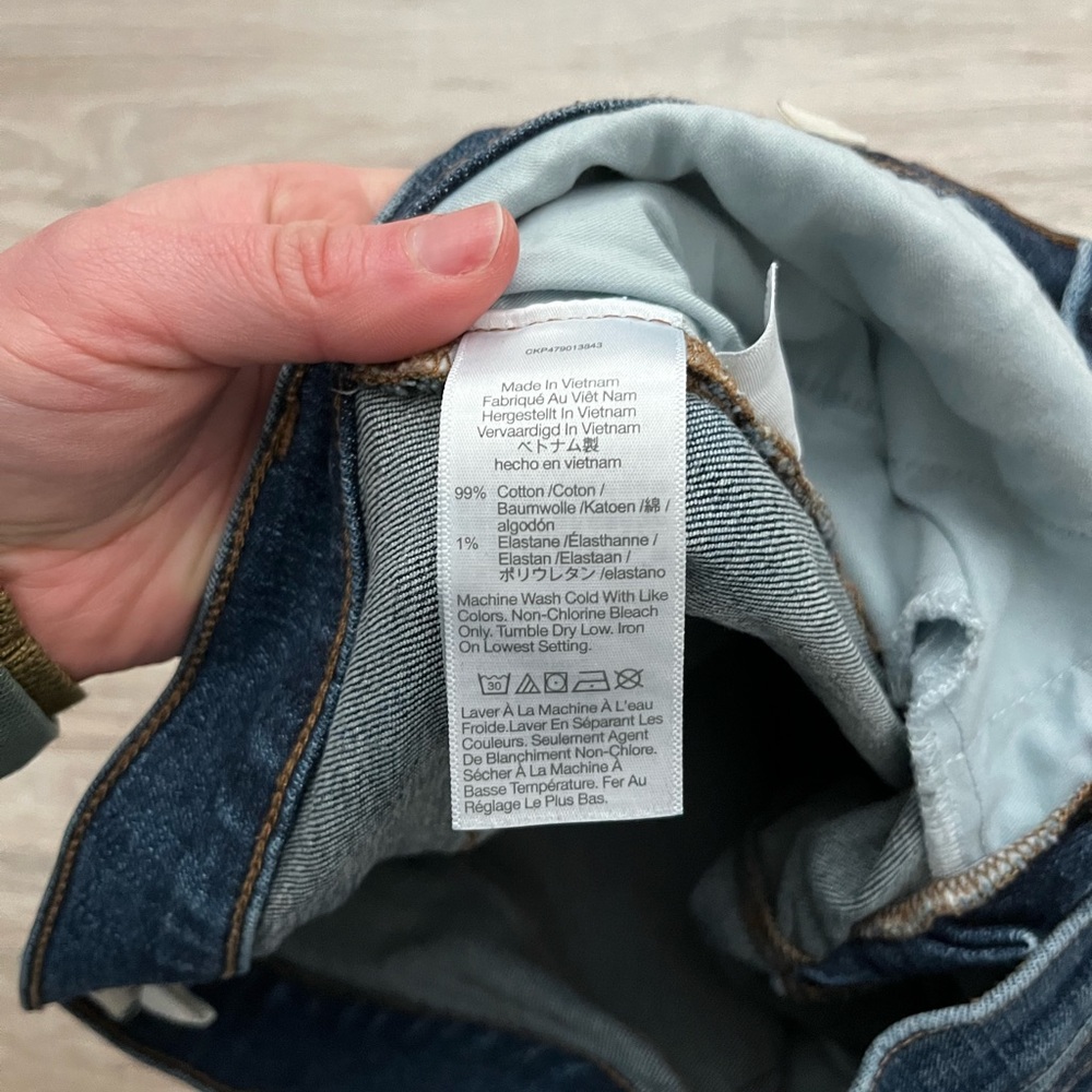 Madewell Women’s Kick Out Crop Jeans Arlen Wash Stretch - Size 29 - Picture 6 of 9